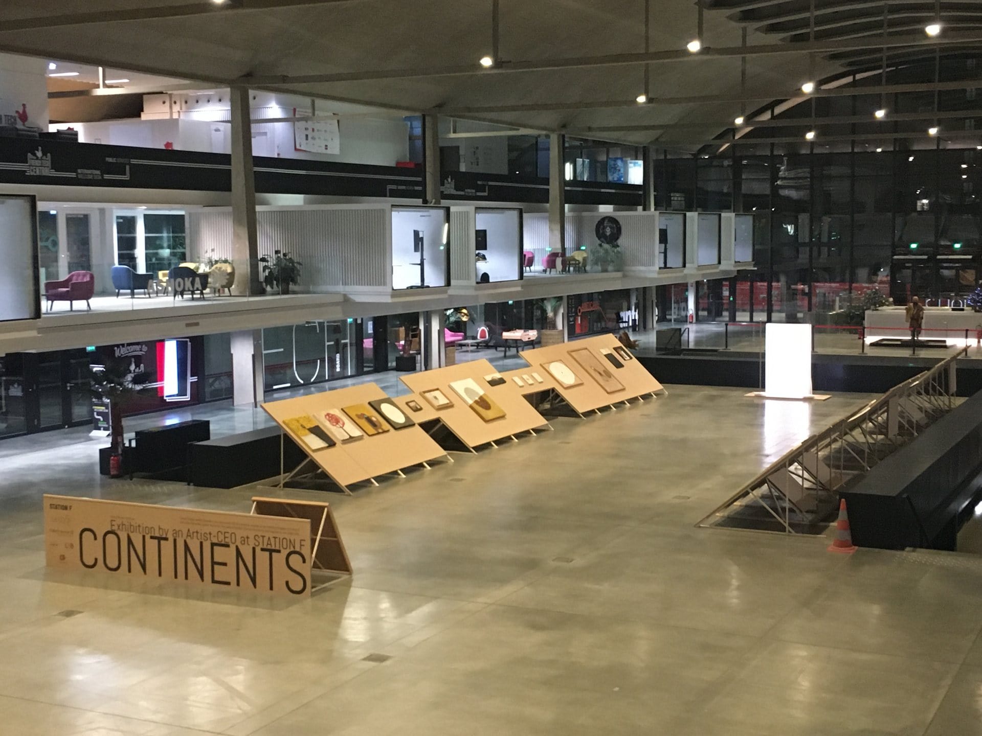 Expo CONTINENTS à Station F